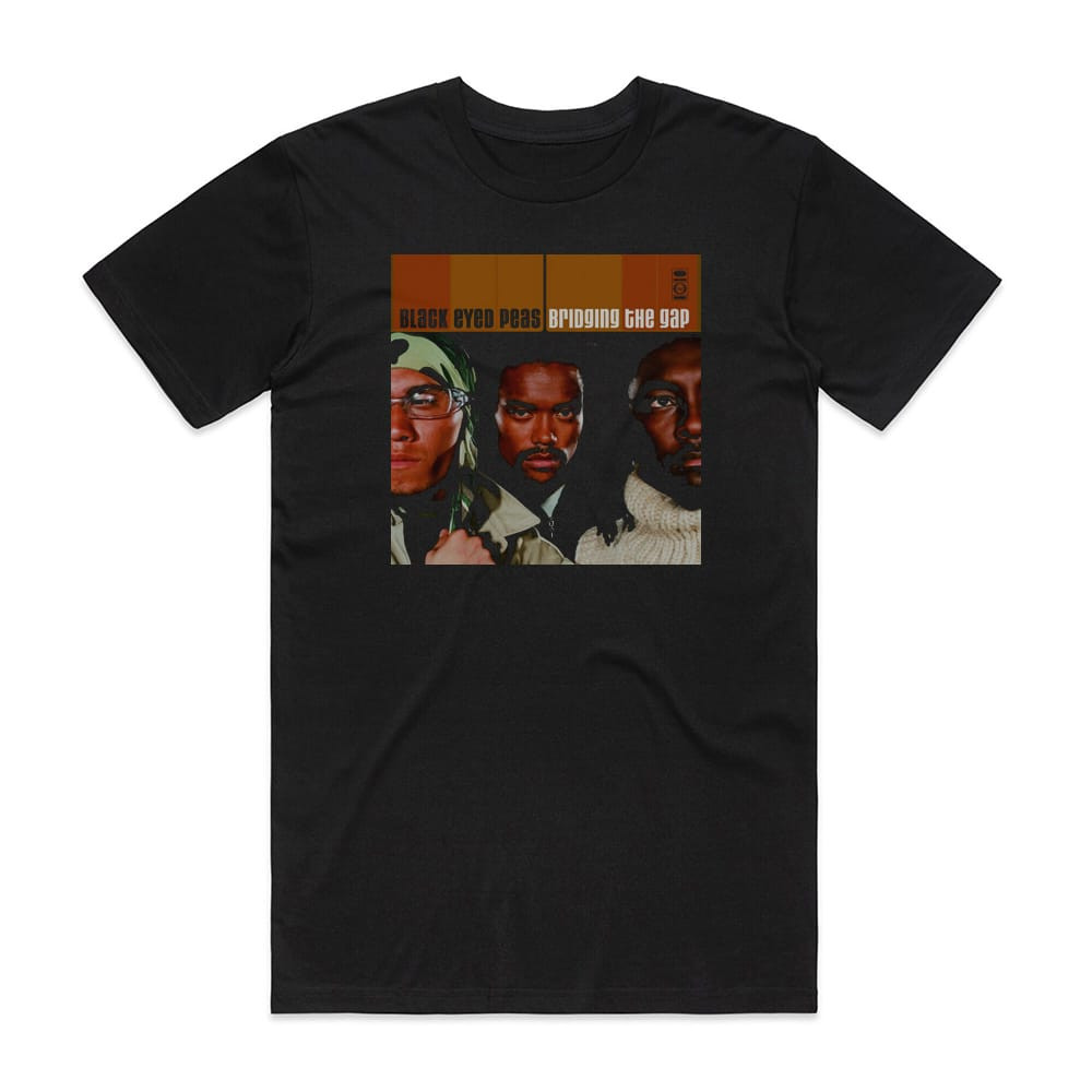 The Black Eyed Peas Bridging The Gap Album Cover T-Shirt Black