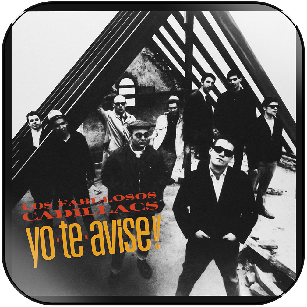Los Fabulosos Cadillacs Yo Te Avis Album Cover Sticker