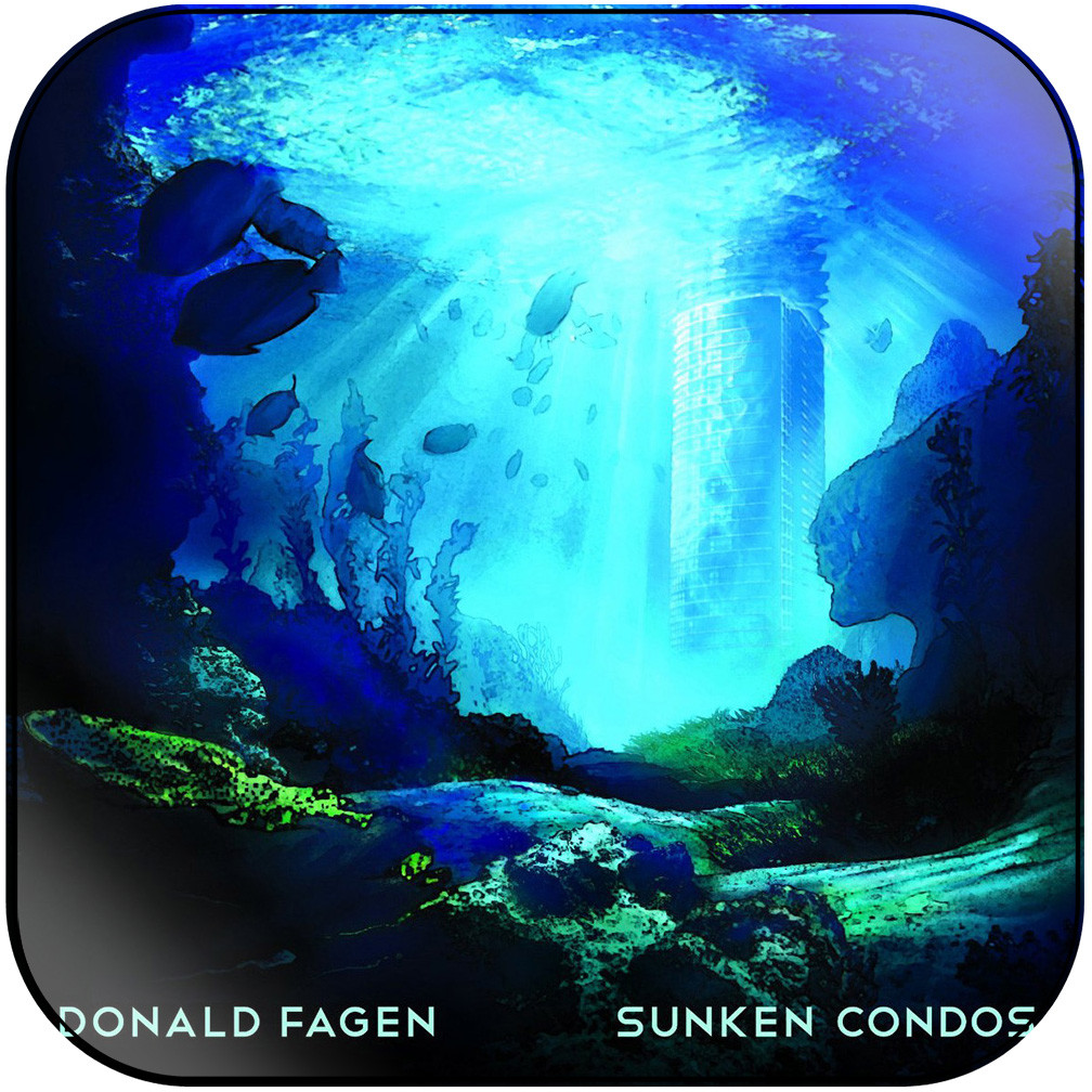 Donald Fagen Sunken Condos Album Cover Sticker