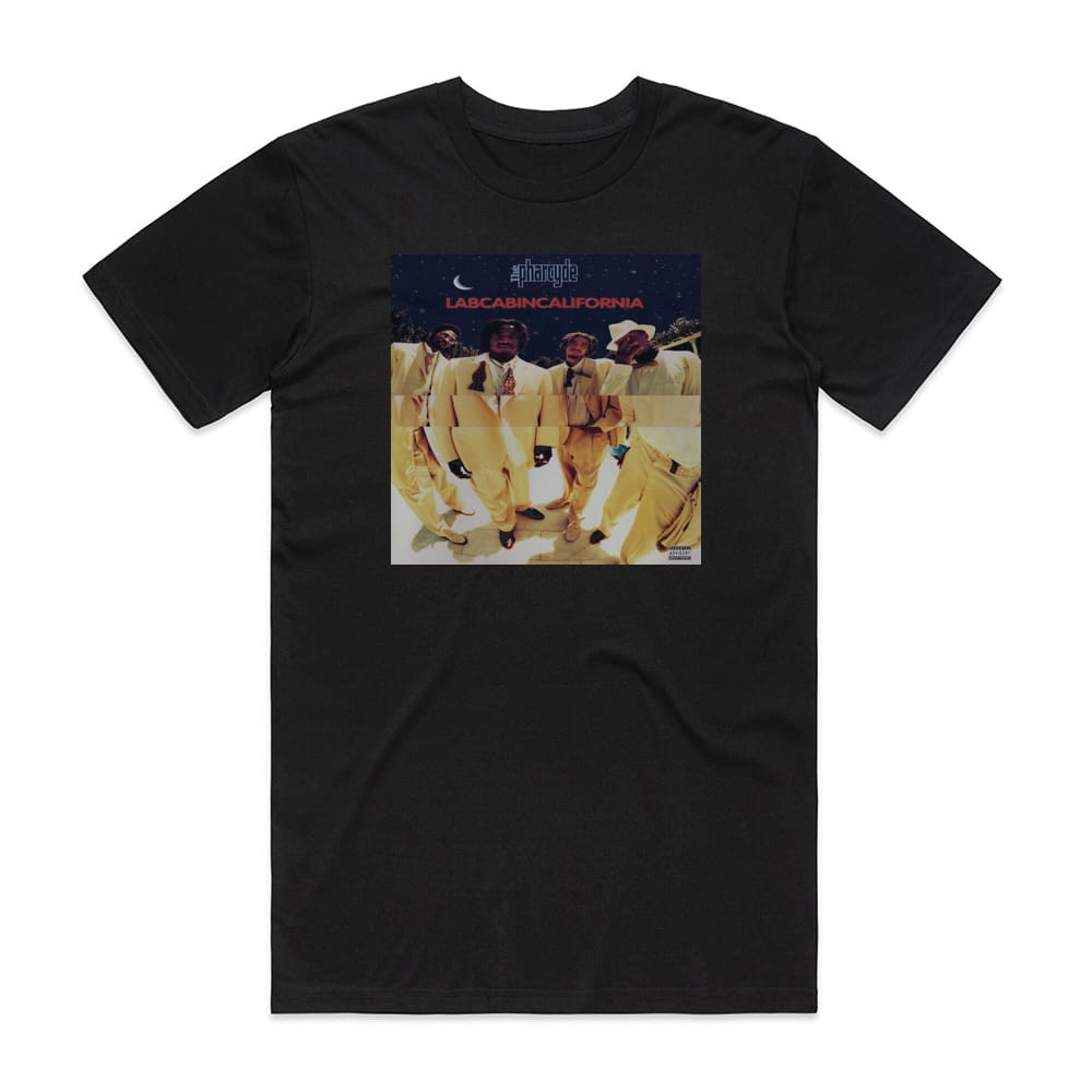The Pharcyde Labcabincalifornia Album Cover T-Shirt Black