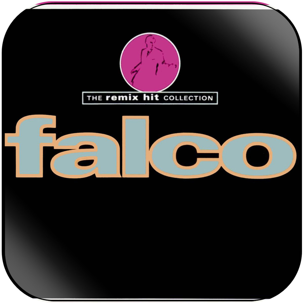 Falco - The Remix Hit Collection Album Cover Sticker