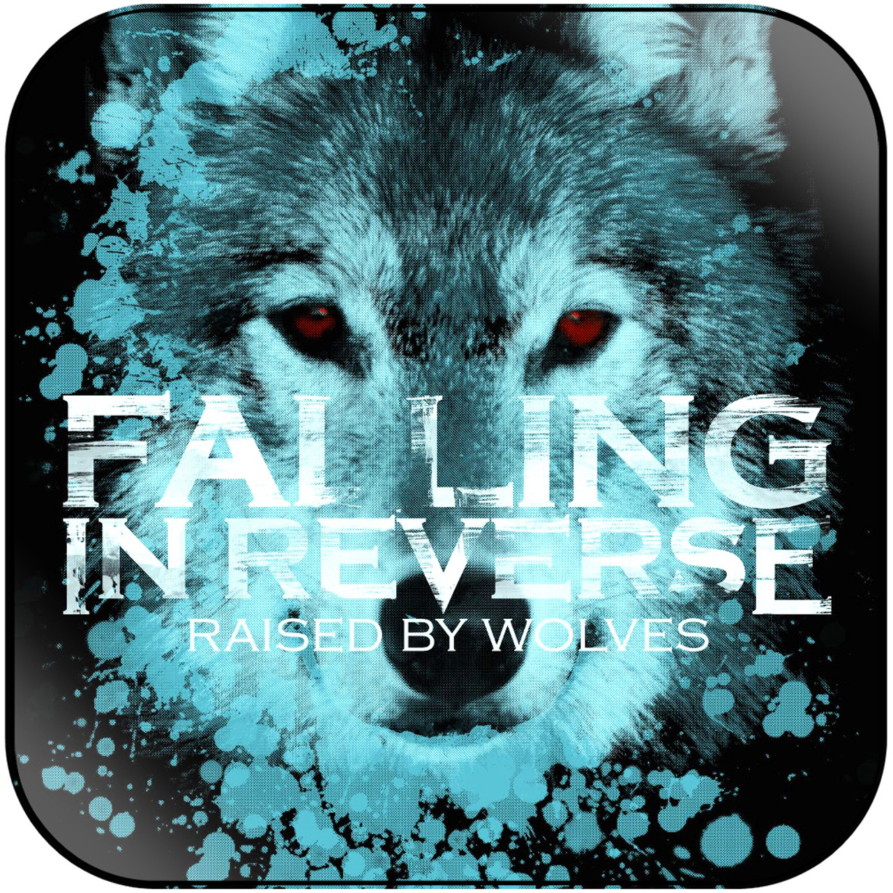 Falling In Reverse Raised By Wolves Album Cover Sticker