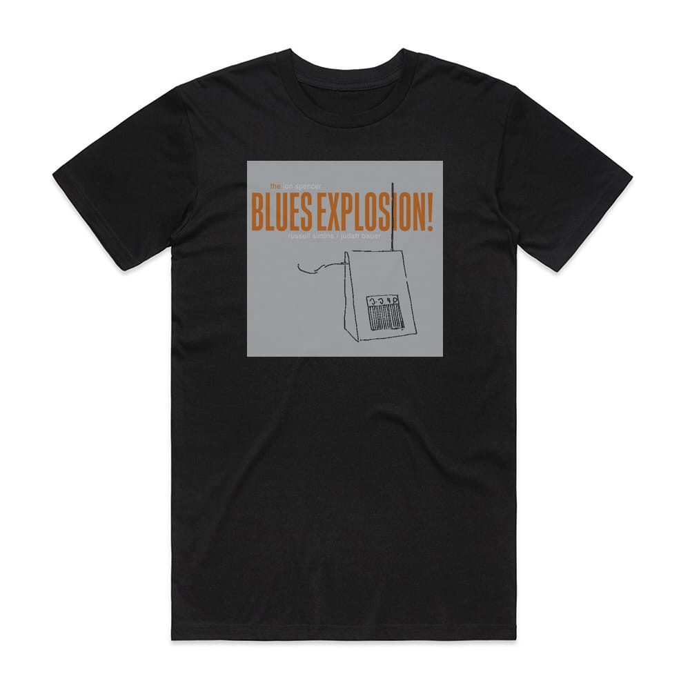 The Jon Spencer Blues Explosion Orange Album Cover T-Shirt Black