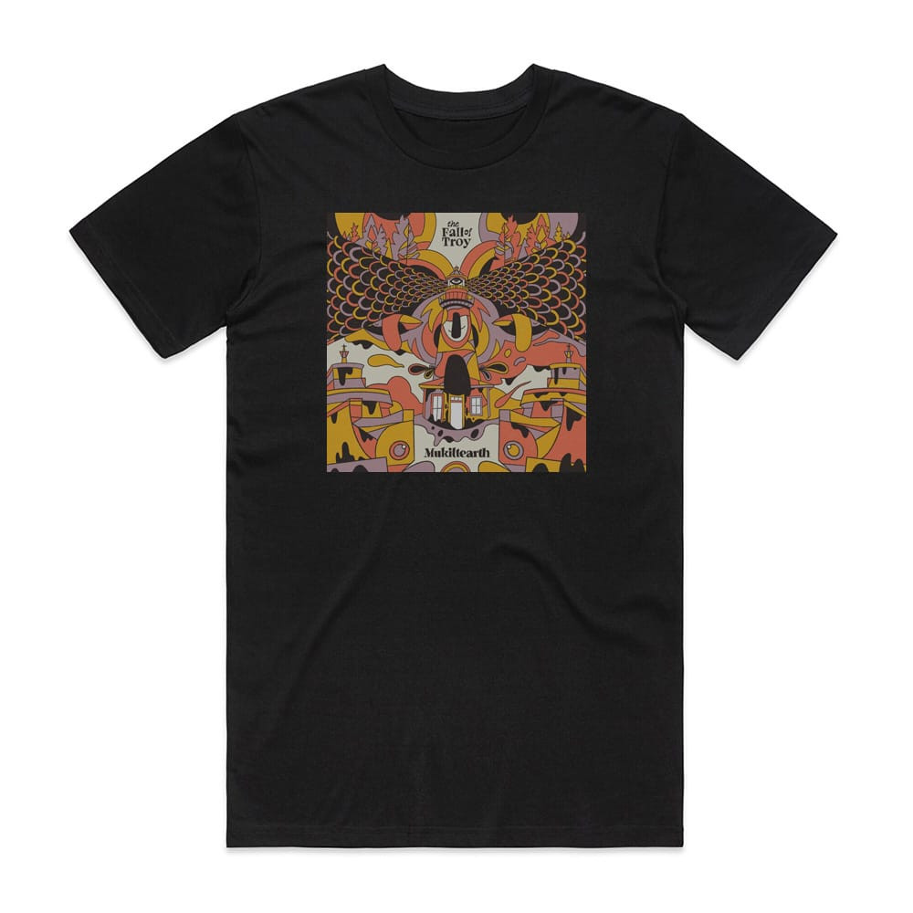 The Fall of Troy Mukiltearth Album Cover T-Shirt Black