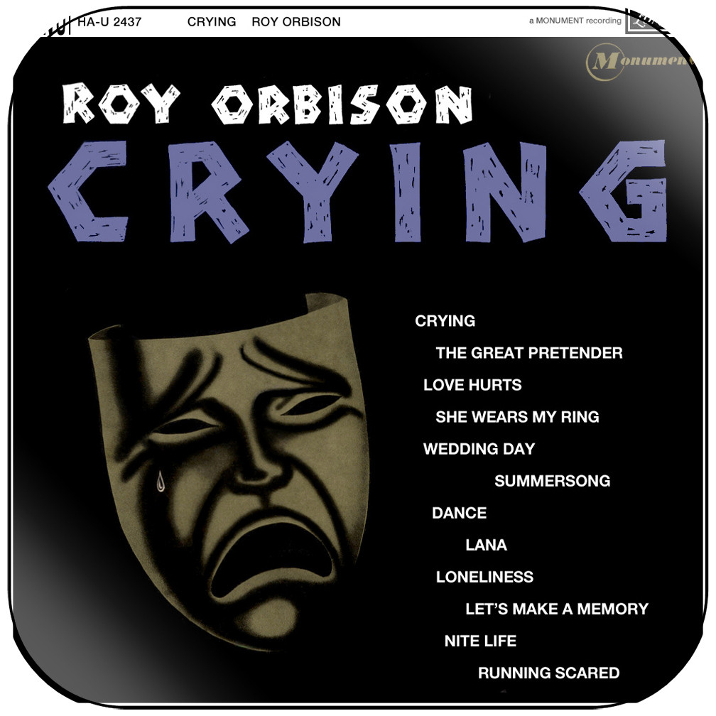 Roy Orbison Crying Album Cover Sticker