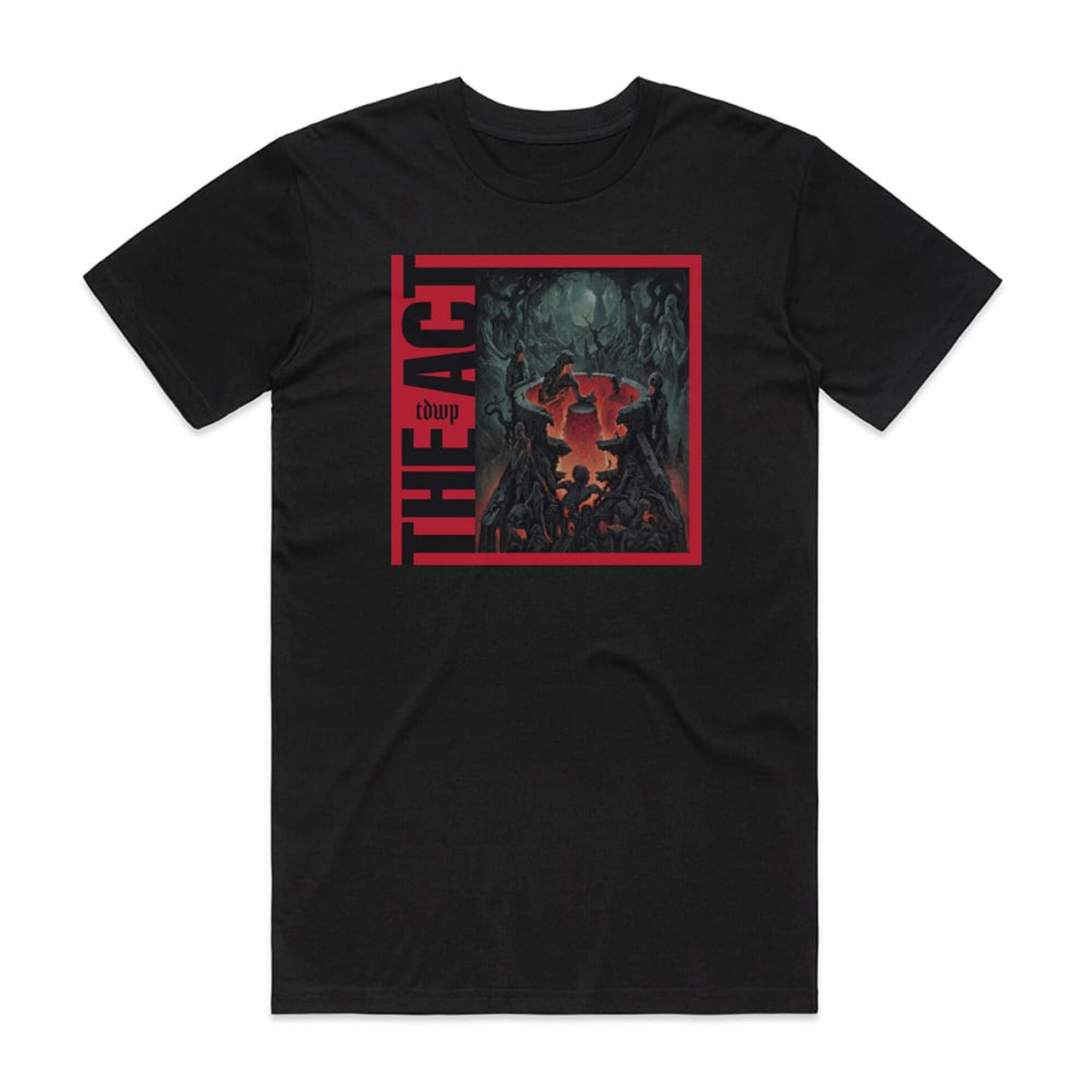 The Devil Wears Prada The Act Album Cover T-Shirt Black