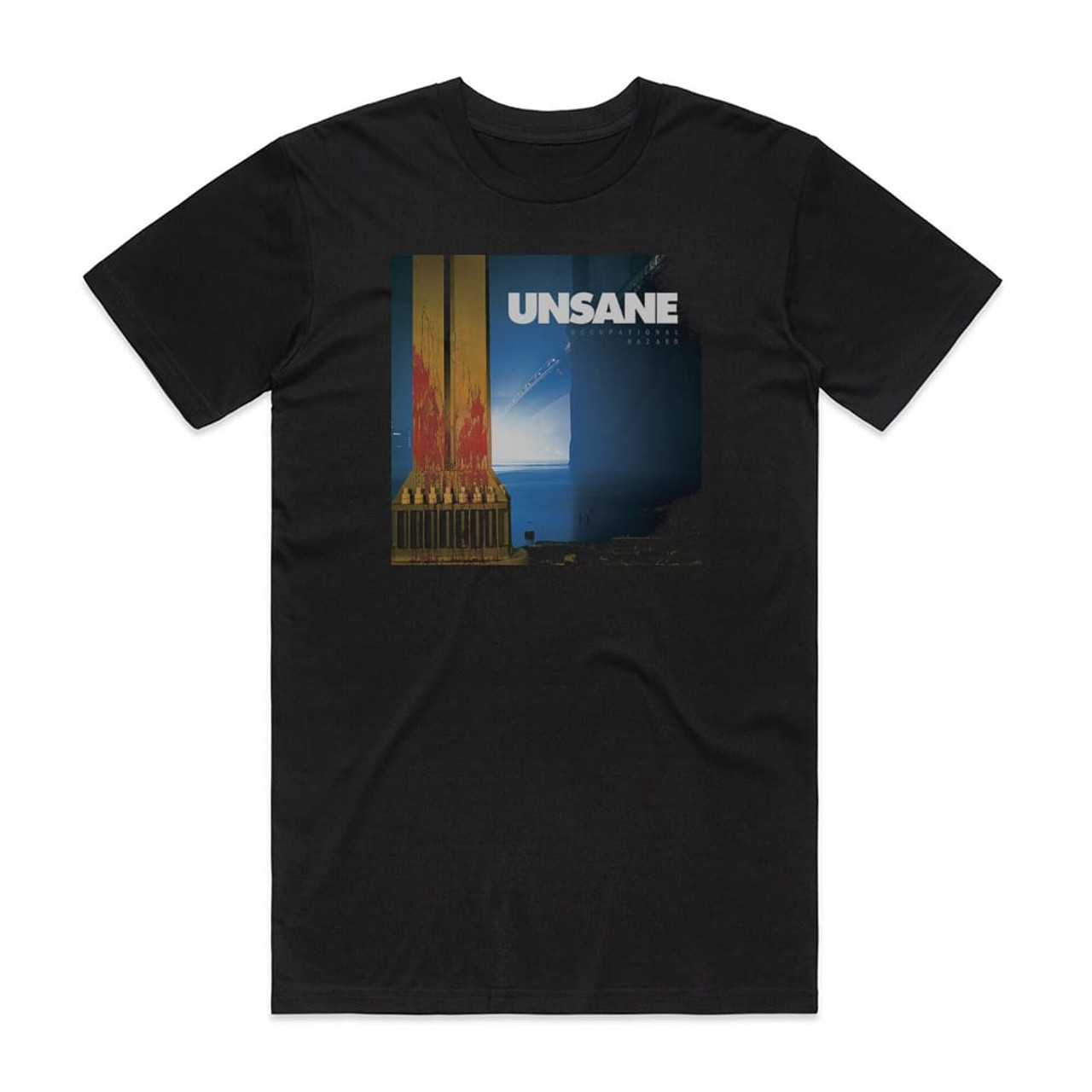 Unsane Occupational Hazard Album Cover T-Shirt Black