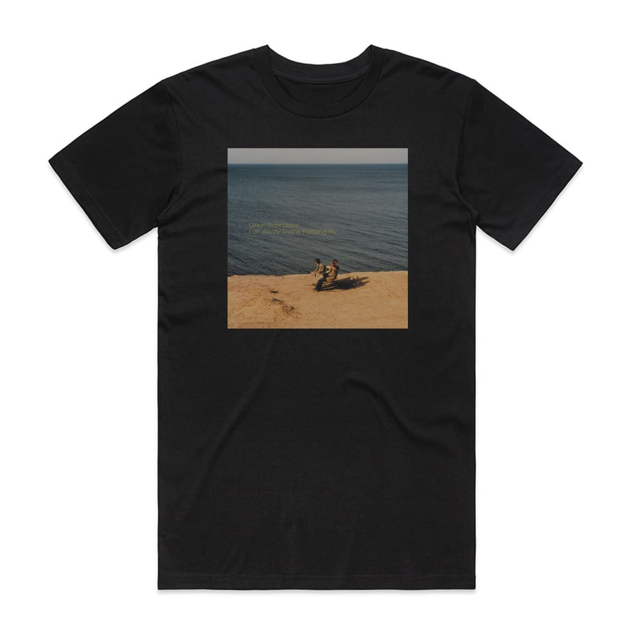 Ulrich Schnauss Far Away Trains Passing By Album Cover T Shirt Black