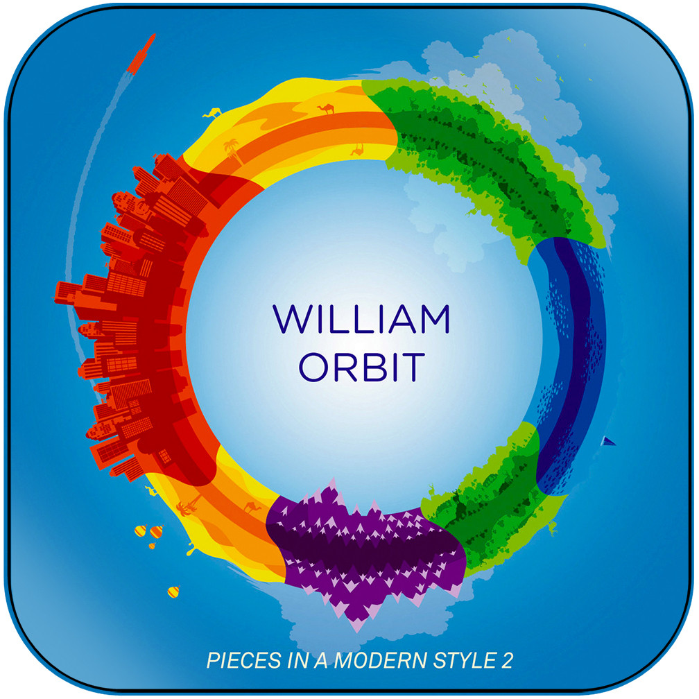 William Orbit Pieces In A Modern Style 2 Album Cover Sticker