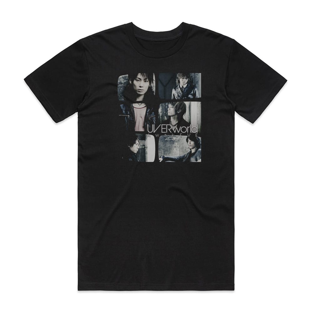 UVERworld Awakeve Album Cover T-Shirt Black