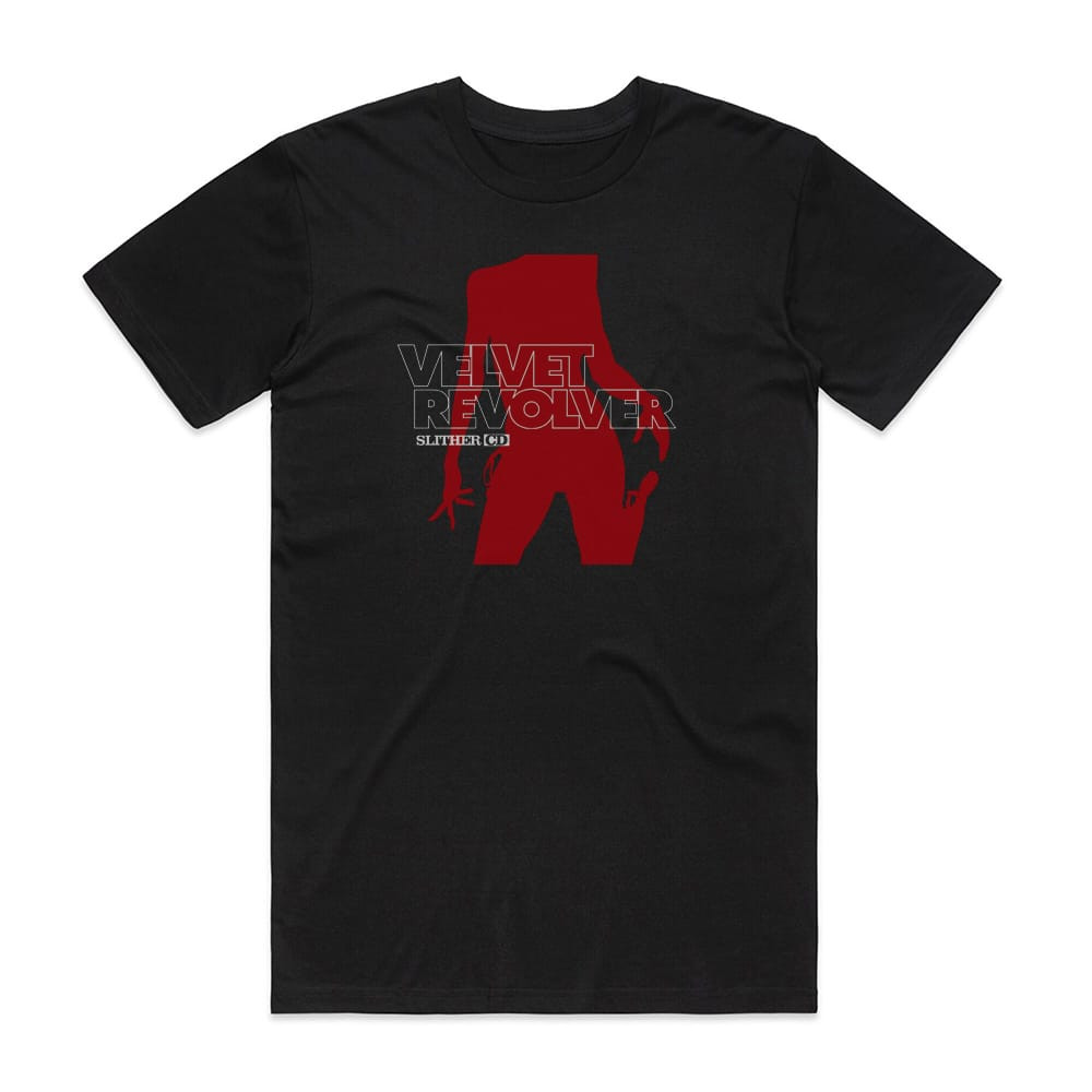 Velvet Revolver Slither 3 Album Cover T-Shirt Black