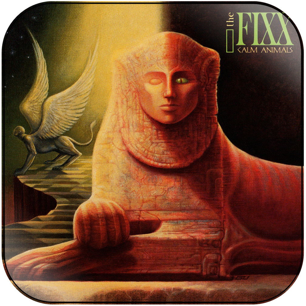 The Fixx Calm Animals Album Cover Sticker