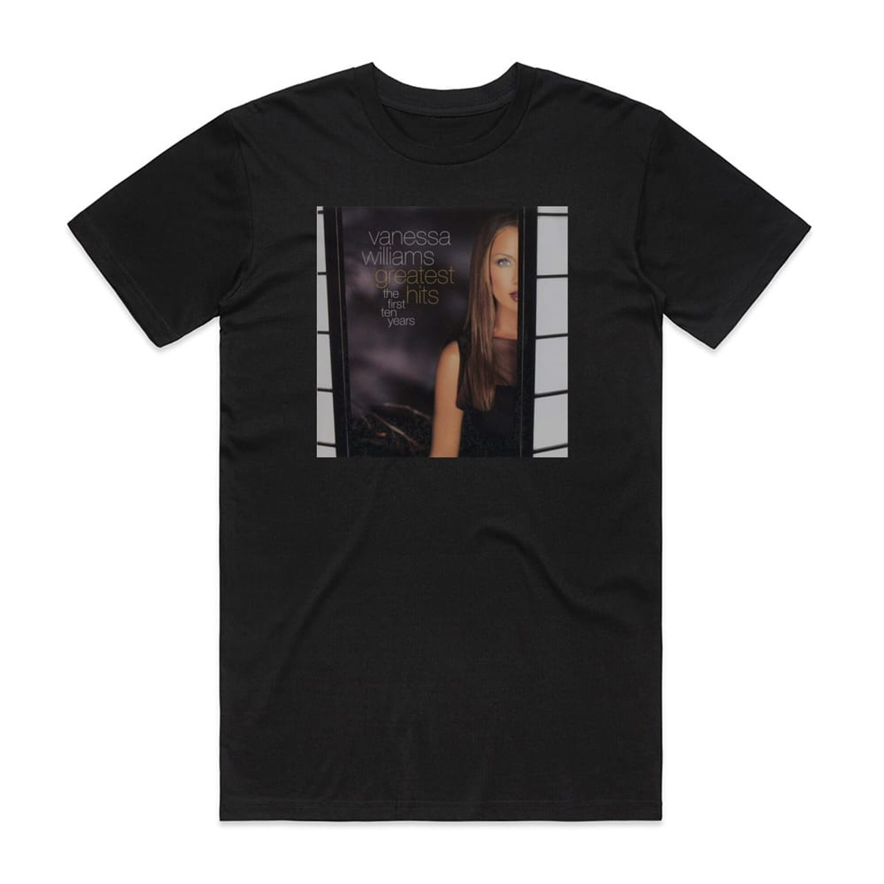 Vanessa Williams Greatest Hits The First Ten Years Album Cover T-Shirt ...