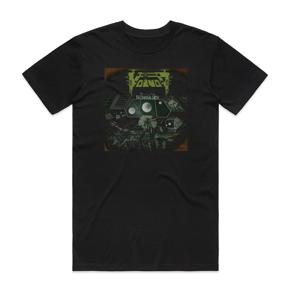 T-shirt Voivod 'Killing Technology' - Album Cover Noir - Taille Adulte Unisexe - Neuf étiqueté