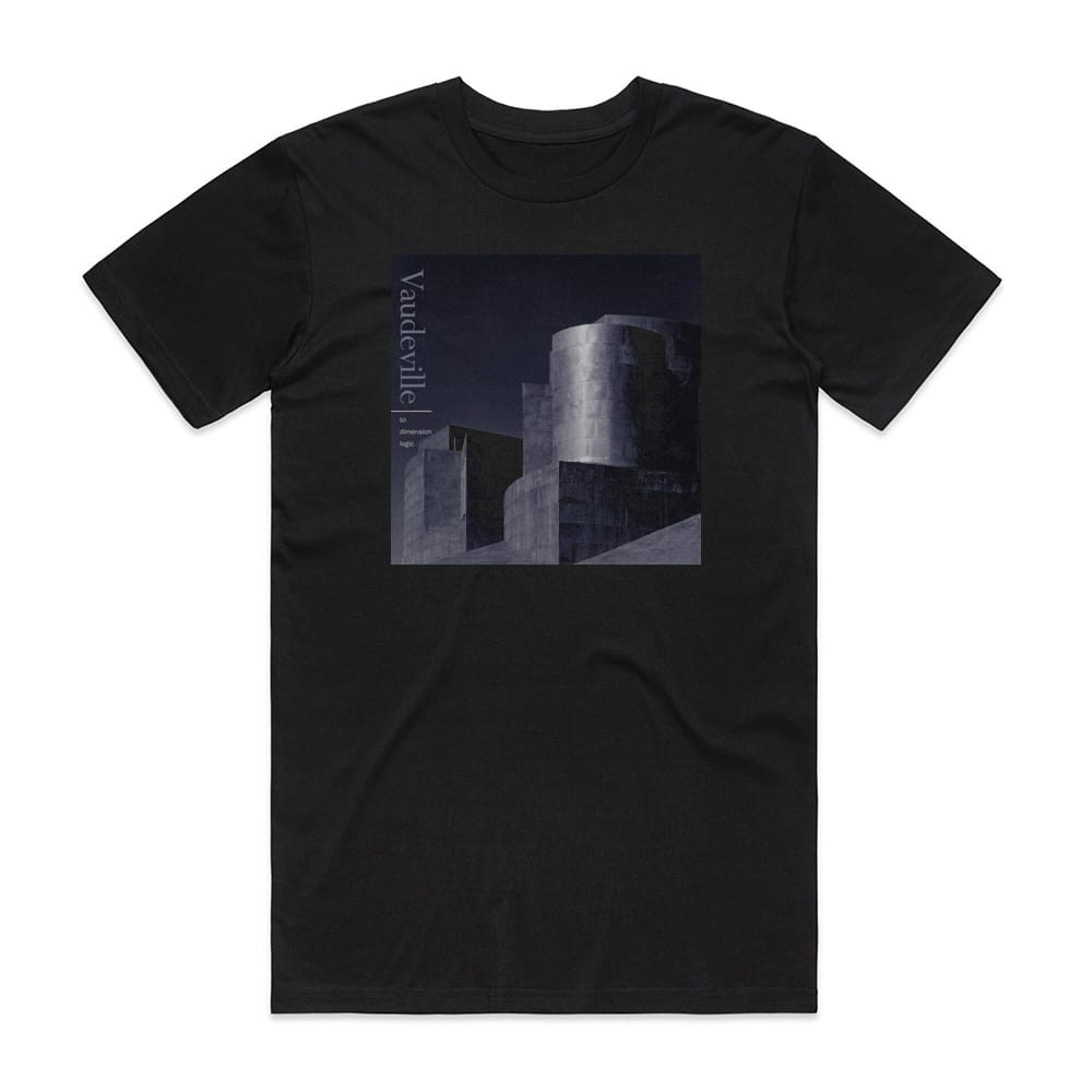Vauxdvihl To Dimension Logic 1 Album Cover T-Shirt Black
