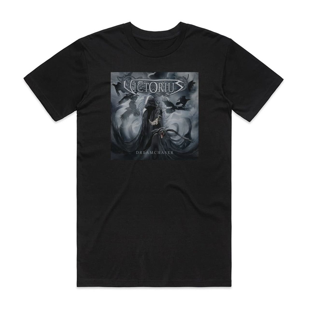 Victorius Dreamchaser Album Cover T-Shirt Black