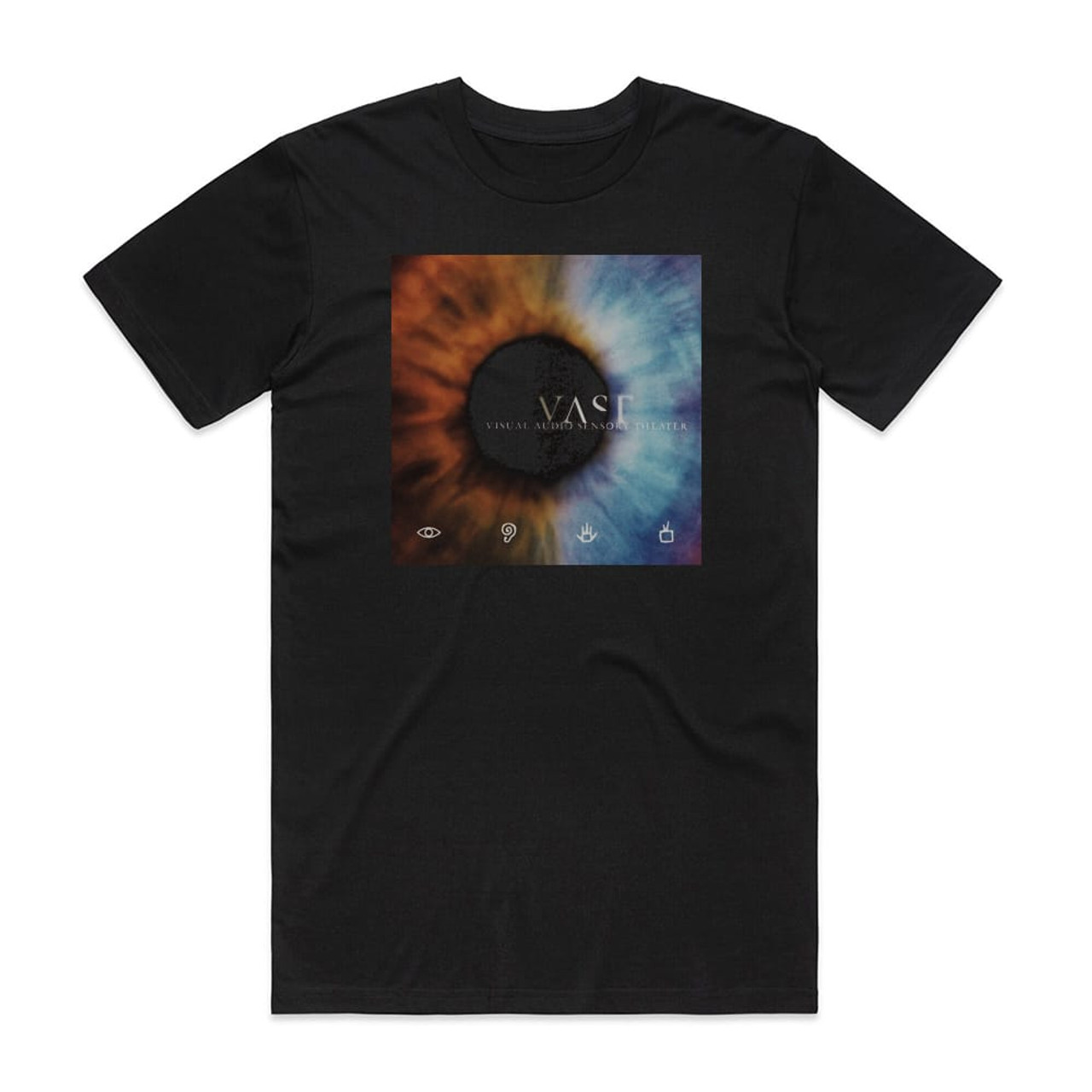 VAST Visual Audio Sensory Theater Album Cover T-Shirt Black