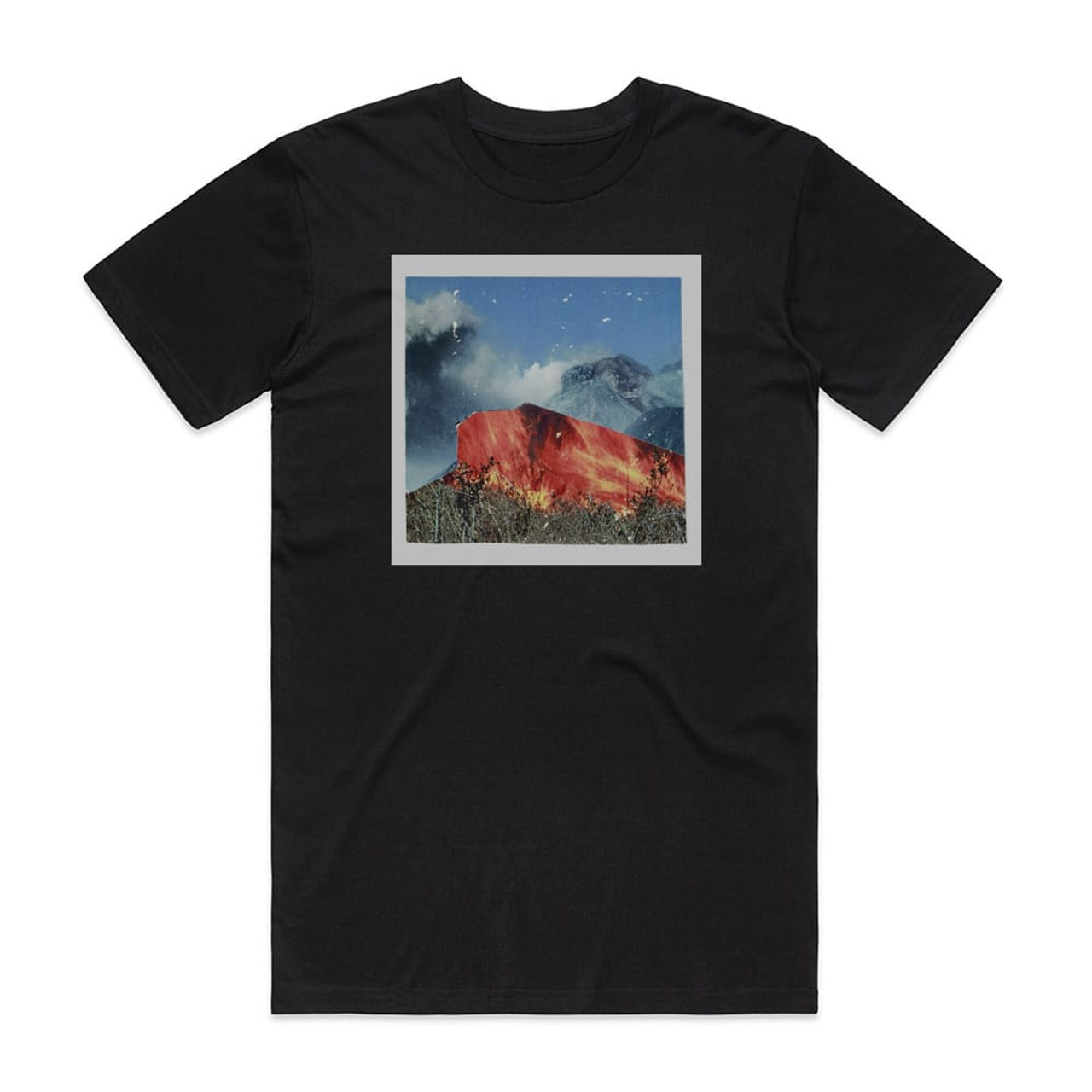 WU LYF Go Tell Fire To The Mountain Album Cover T-Shirt Black