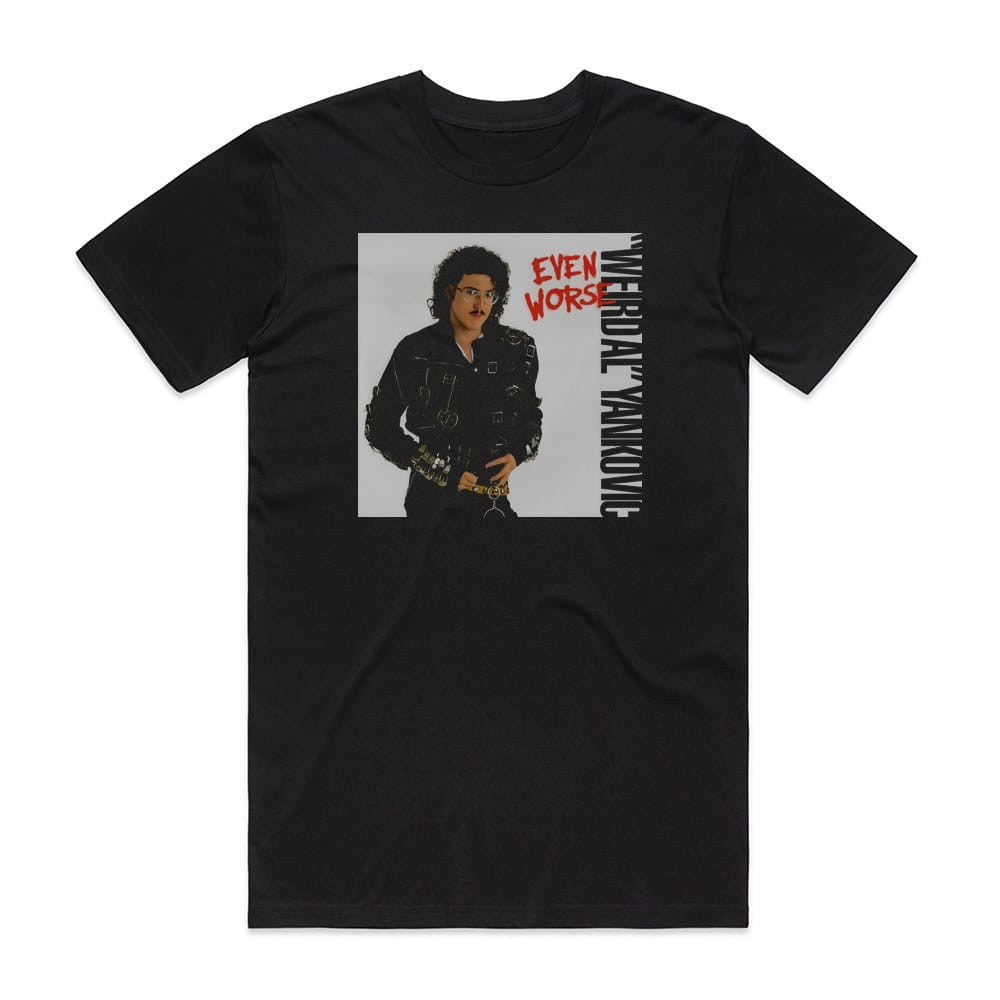 Weird Al Yankovic Even Worse Album Cover T-Shirt Black