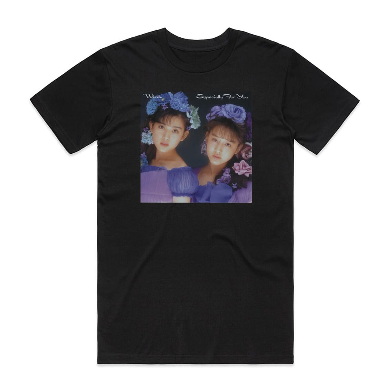 Wink Especially For You Album Cover T-Shirt Black