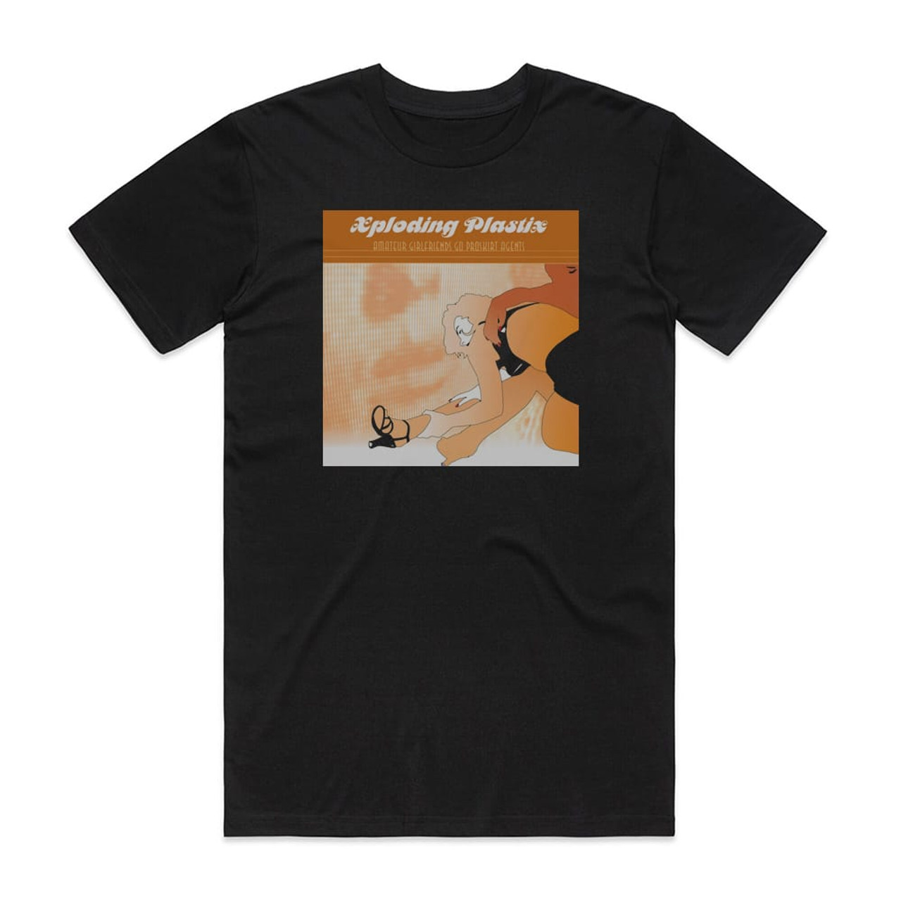 Proskirt Agents Album Cover T-Shirt Black
