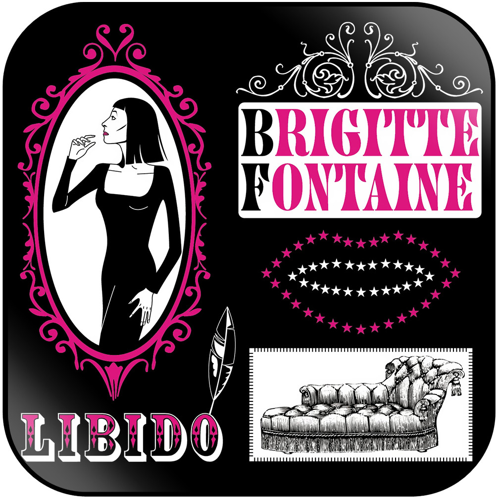 Brigitte Fontaine Libido Album Cover Sticker