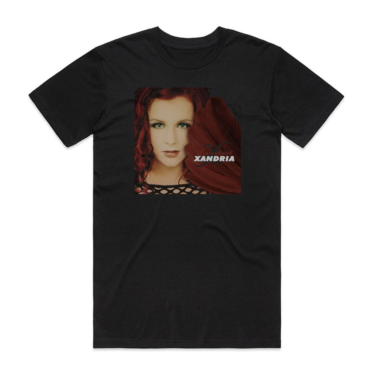 Xandria Ravenheart Album Cover T-Shirt Black