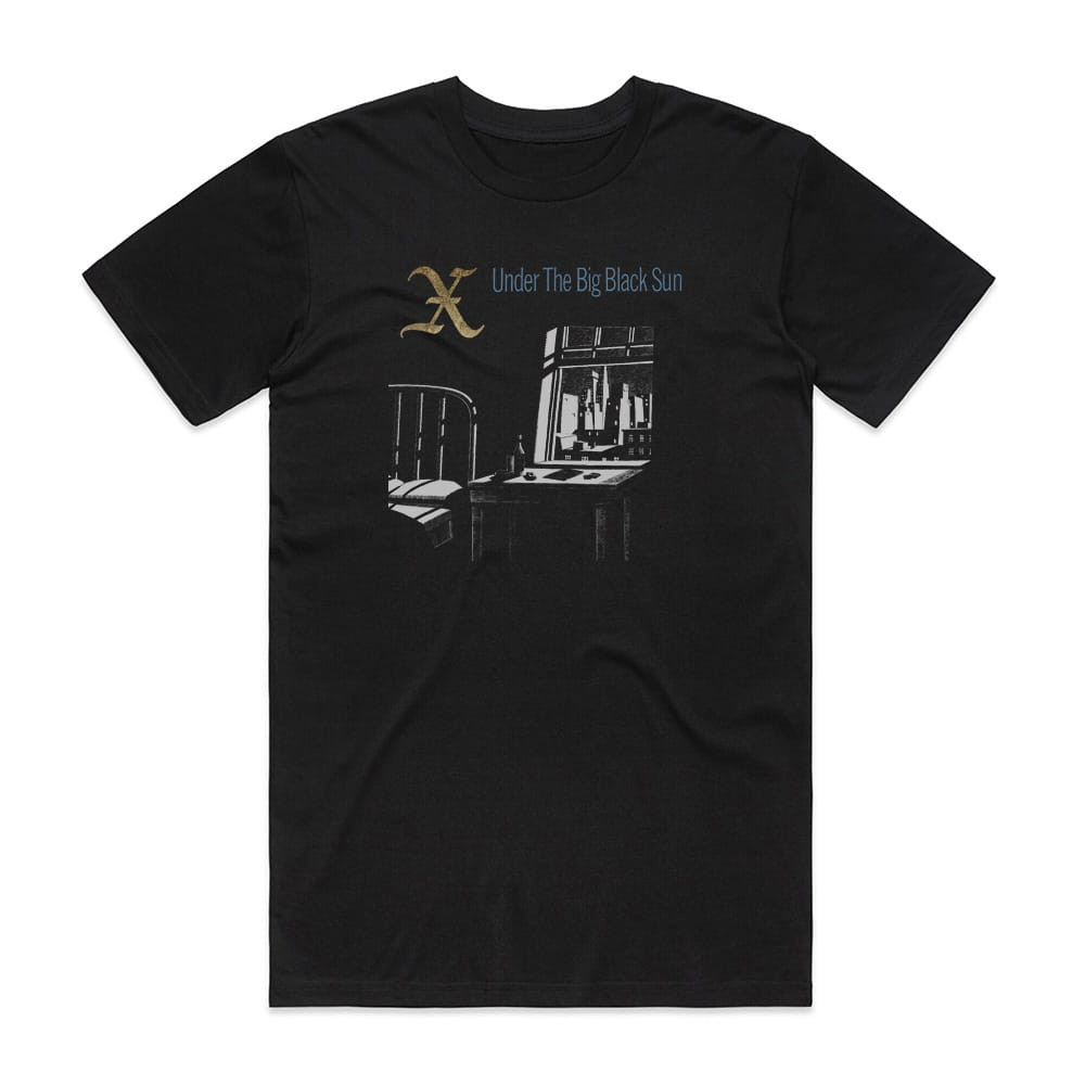 X Under The Big Black Sun Album Cover T-Shirt Black