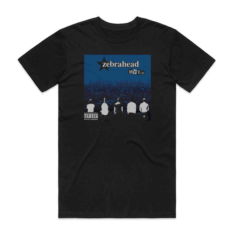 Zebrahead Mfzb Album Cover T-Shirt Black