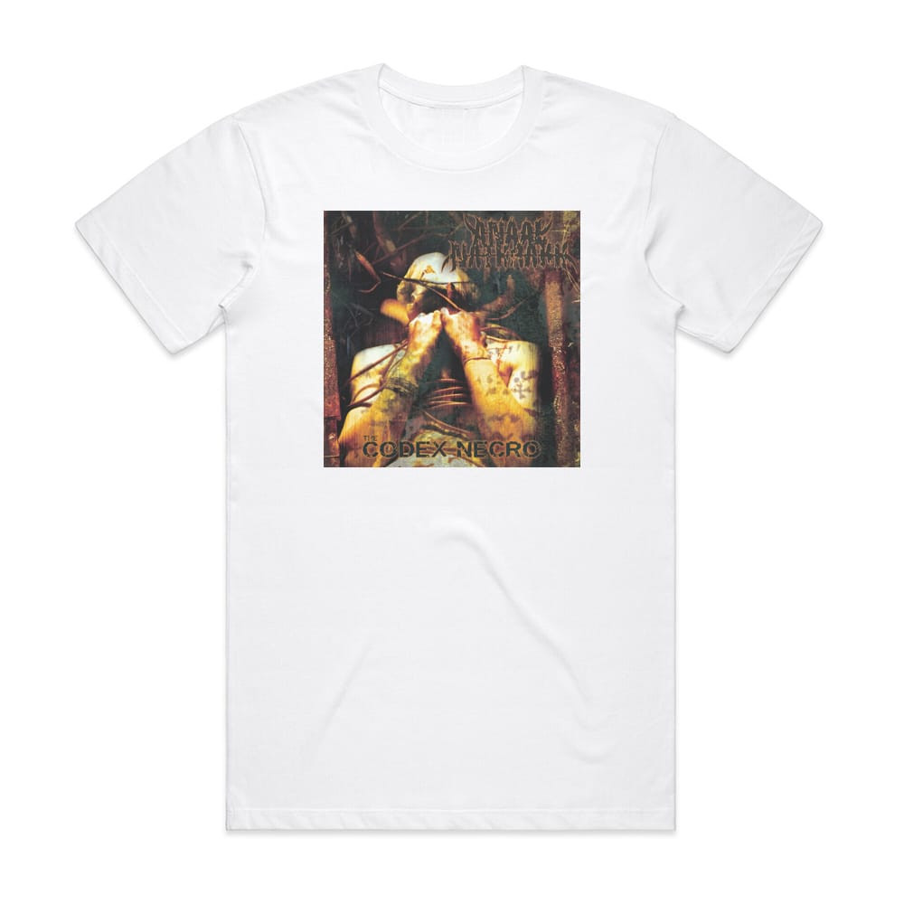 Codex Necro Album Cover T-Shirt White