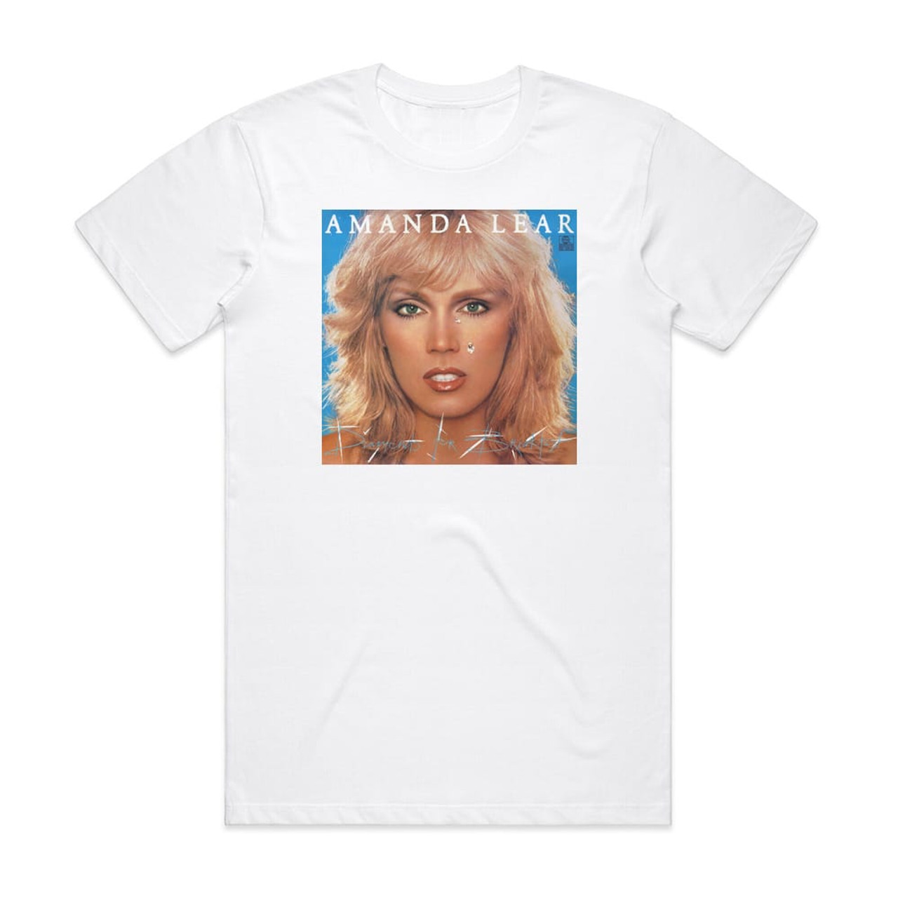 Amanda Lear Diamonds For Breakfast Album Cover T-Shirt Vit L 3bb1 | L ...