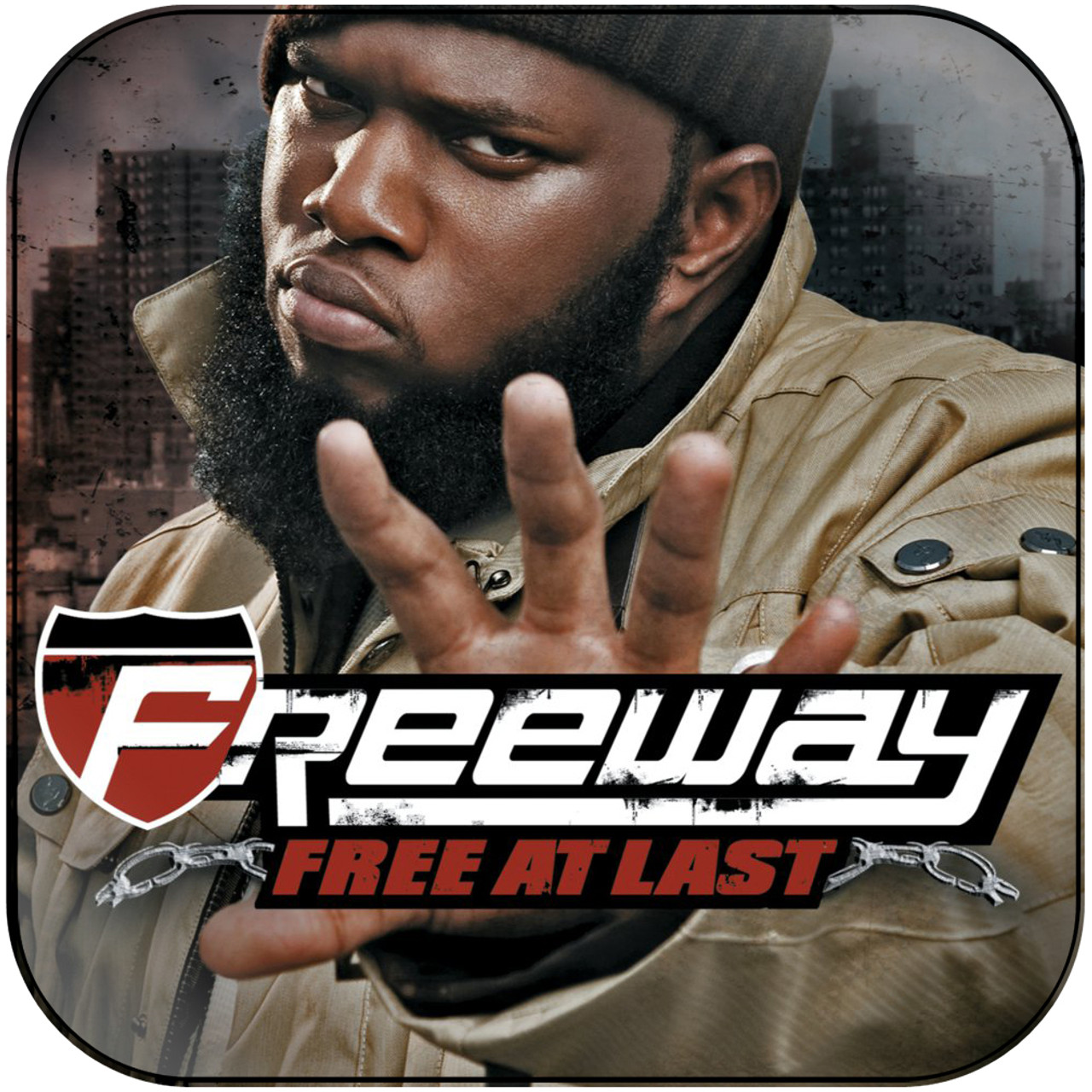 Freeway - Free At Last Album Cover Sticker