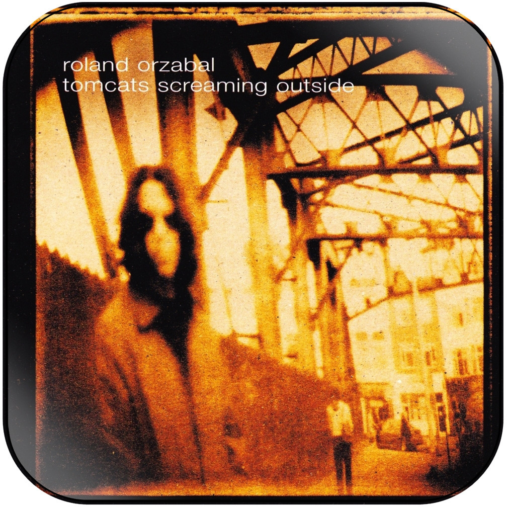 Roland Orzabel Tomcats Screaming Outside Album Cover Sticker
