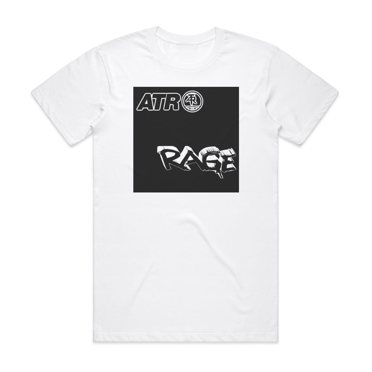 Atari Teenage Riot Rage Album Cover T-Shirt White