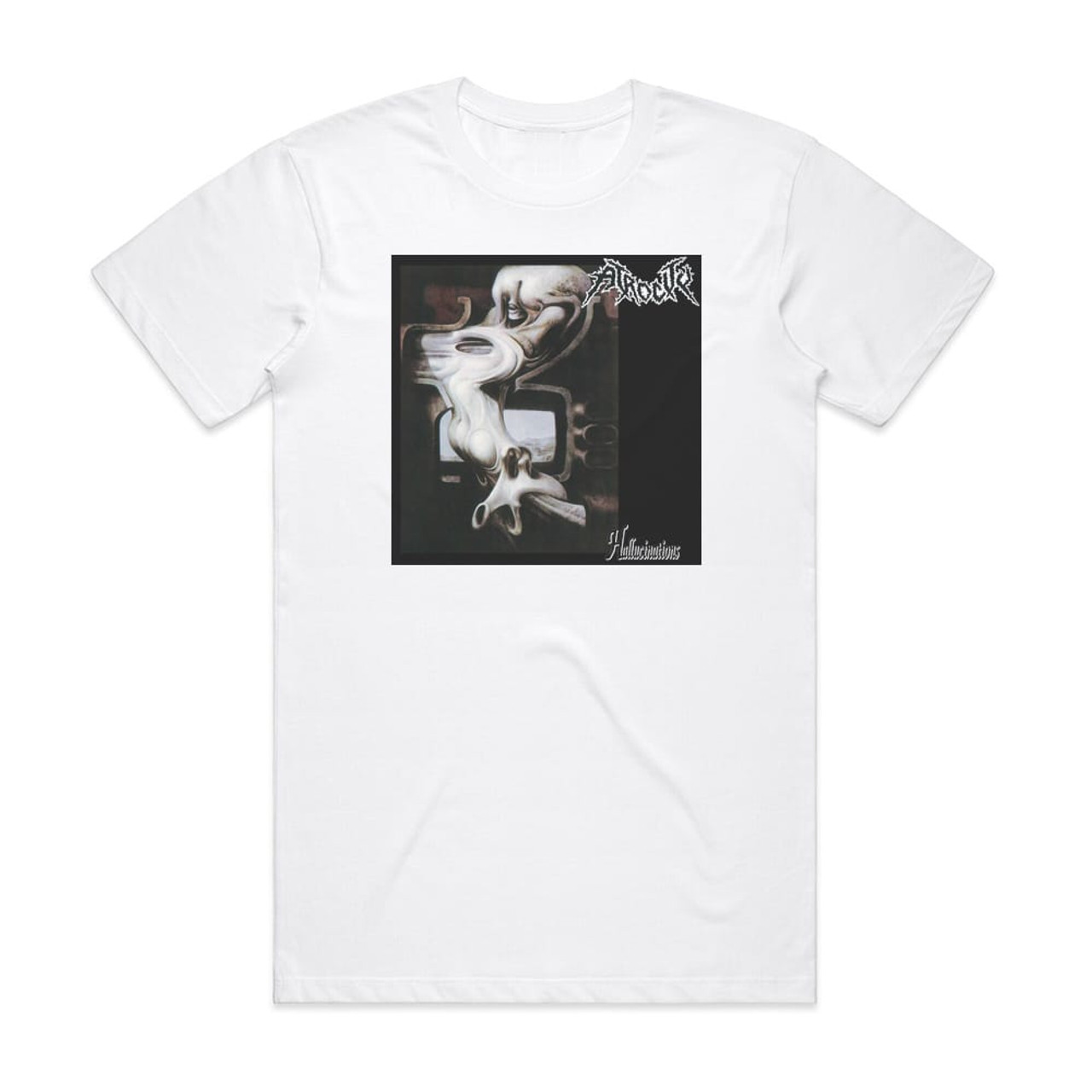 Atrocity Hallucinations Album Cover T-Shirt White