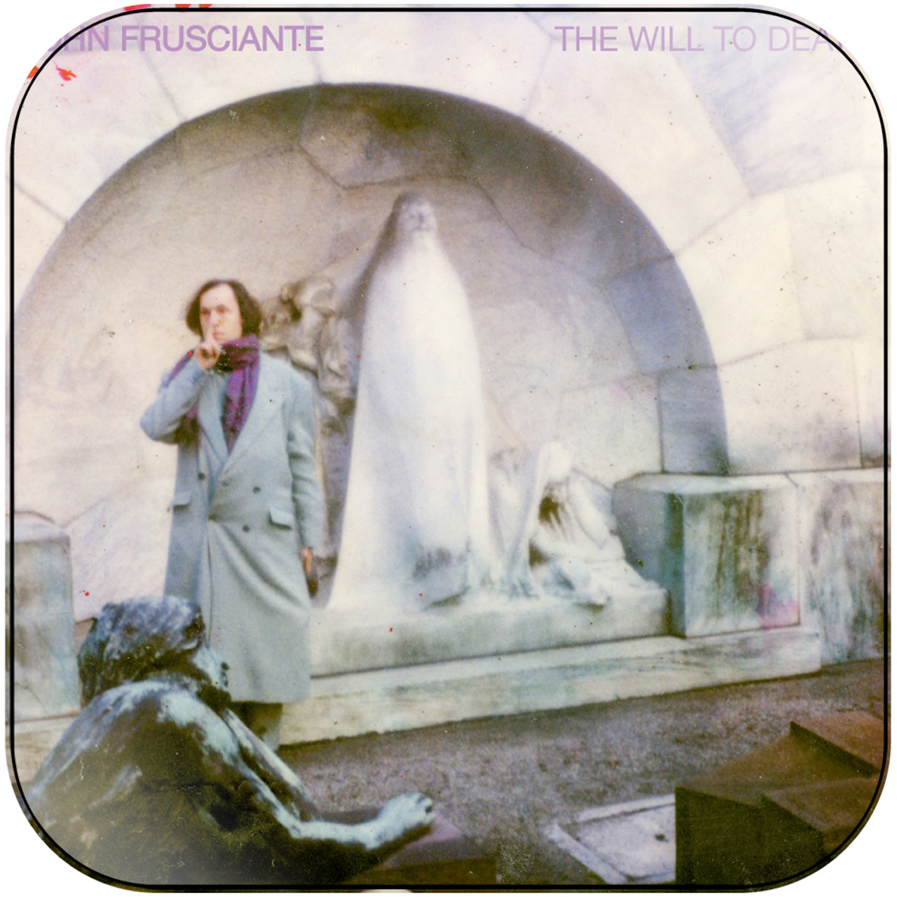 John Frusciante The Will To Death Album Cover Sticker