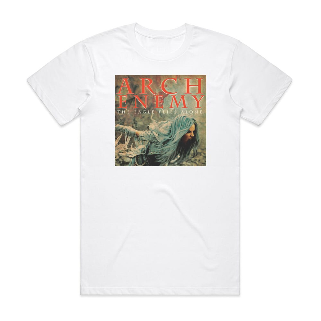 Arch Enemy The Eagle Flies Alone Album Cover T-Shirt White