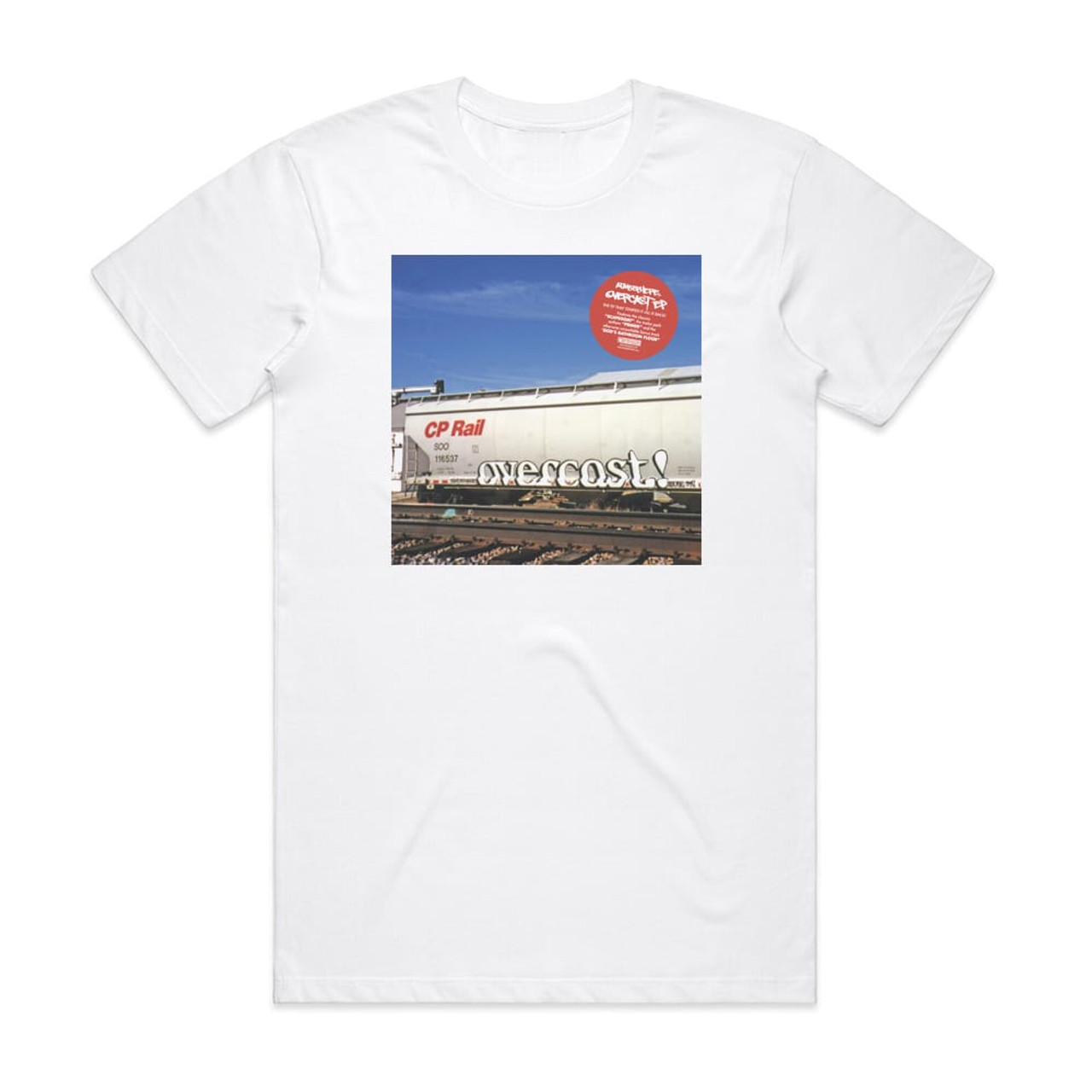 Atmosphere Overcast Ep Album Cover T-Shirt White