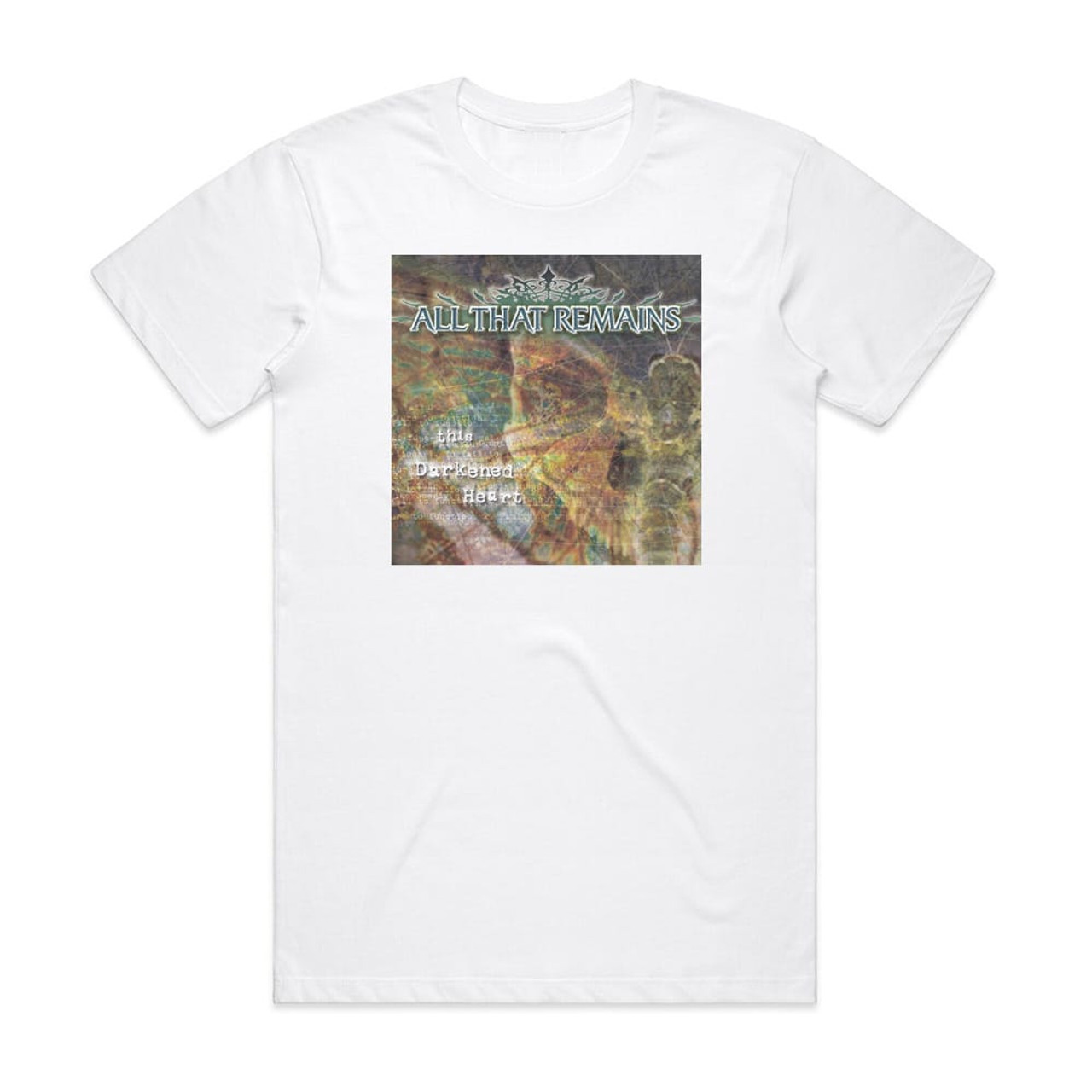 All That Remains This Darkened Heart Album Cover T-Shirt White