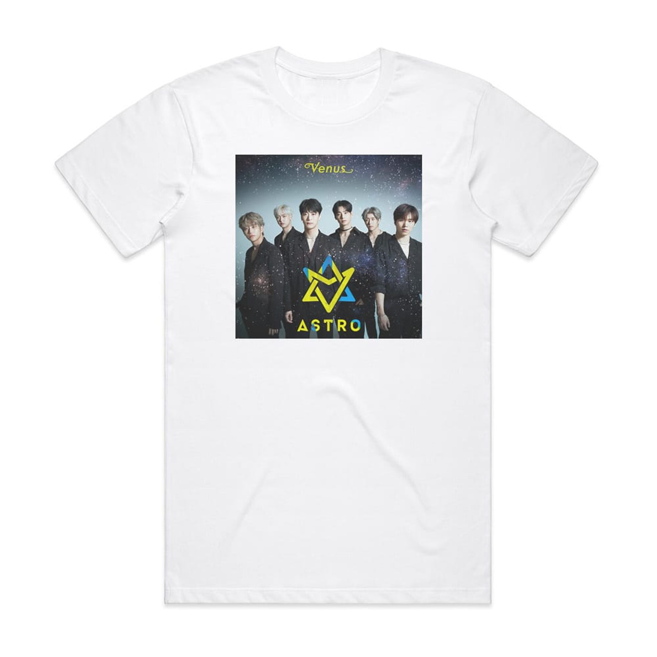 ASTRO Venus Album Cover T-Shirt White