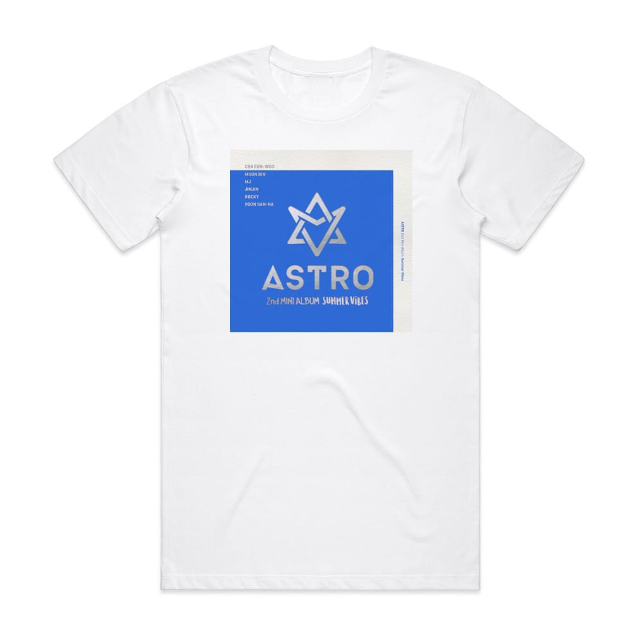 ASTRO Summer Vibes Album Cover T-Shirt White