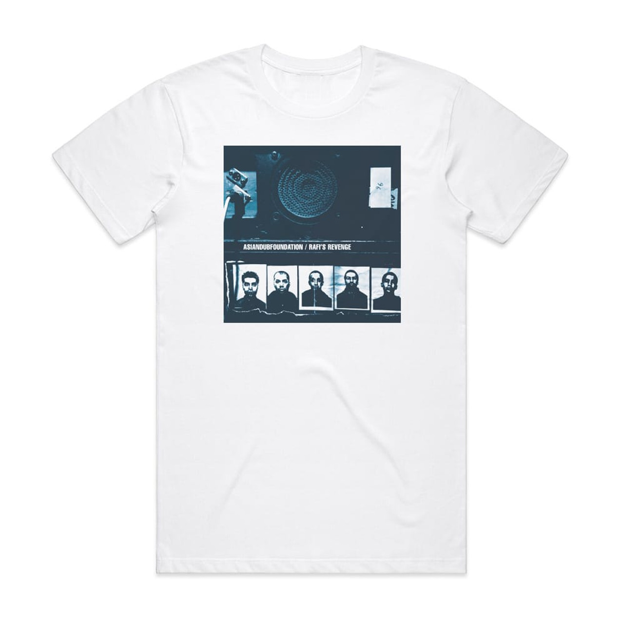 Asian Dub Foundation Rafis Revenge Album Cover T-Shirt White