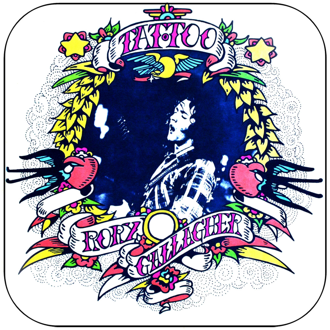 Rory Gallagher Tattoo-2 Album Cover Sticker