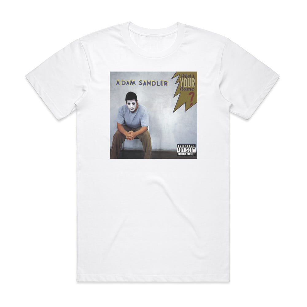 Name Album Cover T-Shirt White