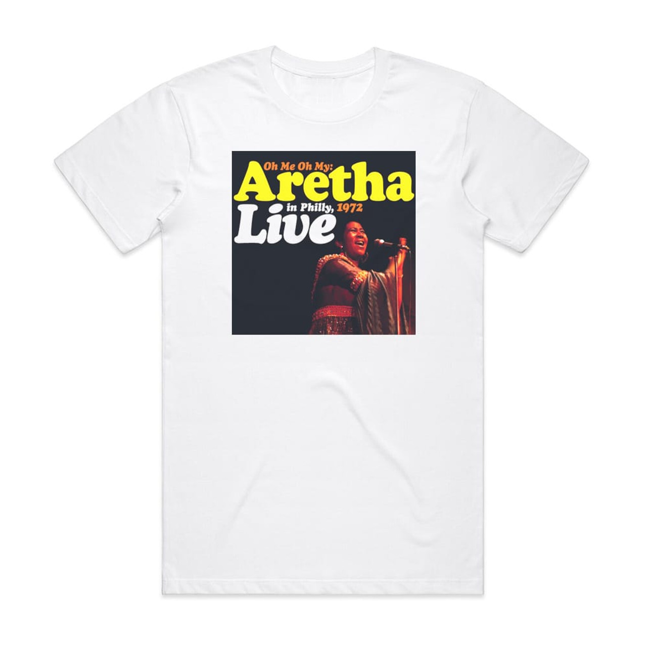 Aretha Franklin Oh Me Oh My Aretha Live In Philly 1972 Album Cover