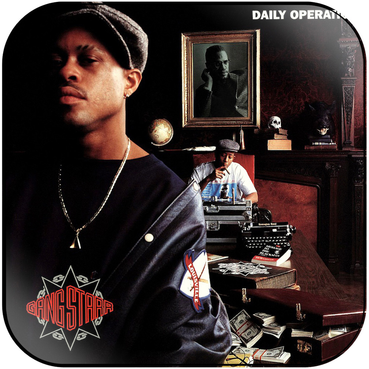 Gang Starr - Daily Operation Album Cover Sticker