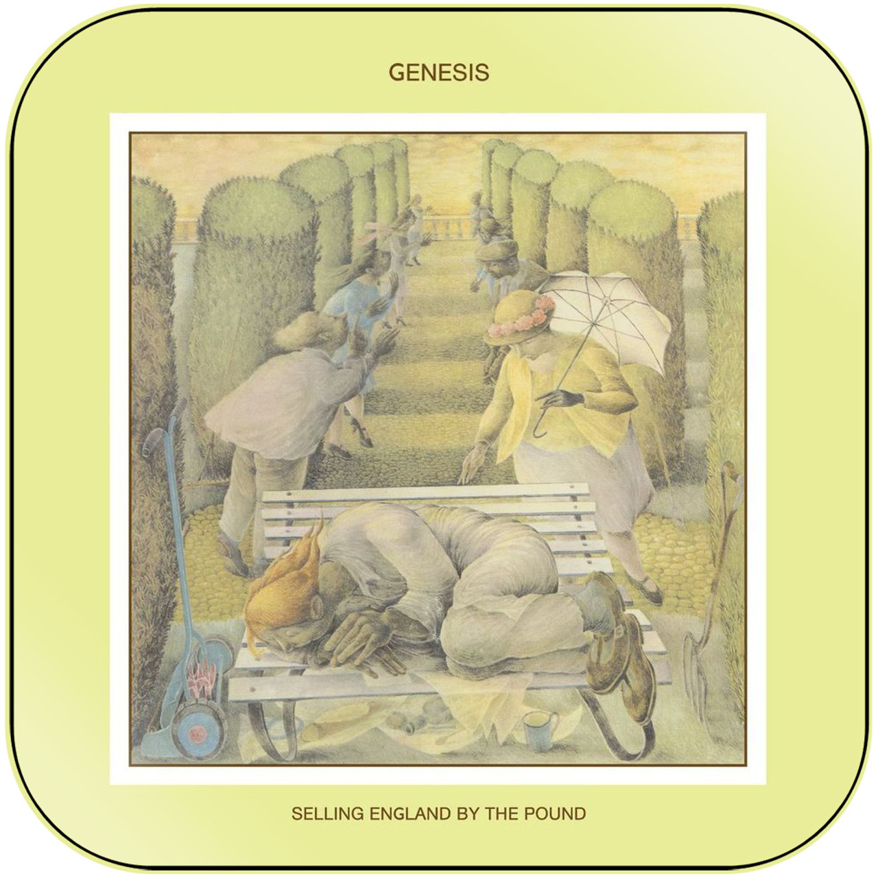 Genesis Selling England By The Pound-3 Album Cover Sticker