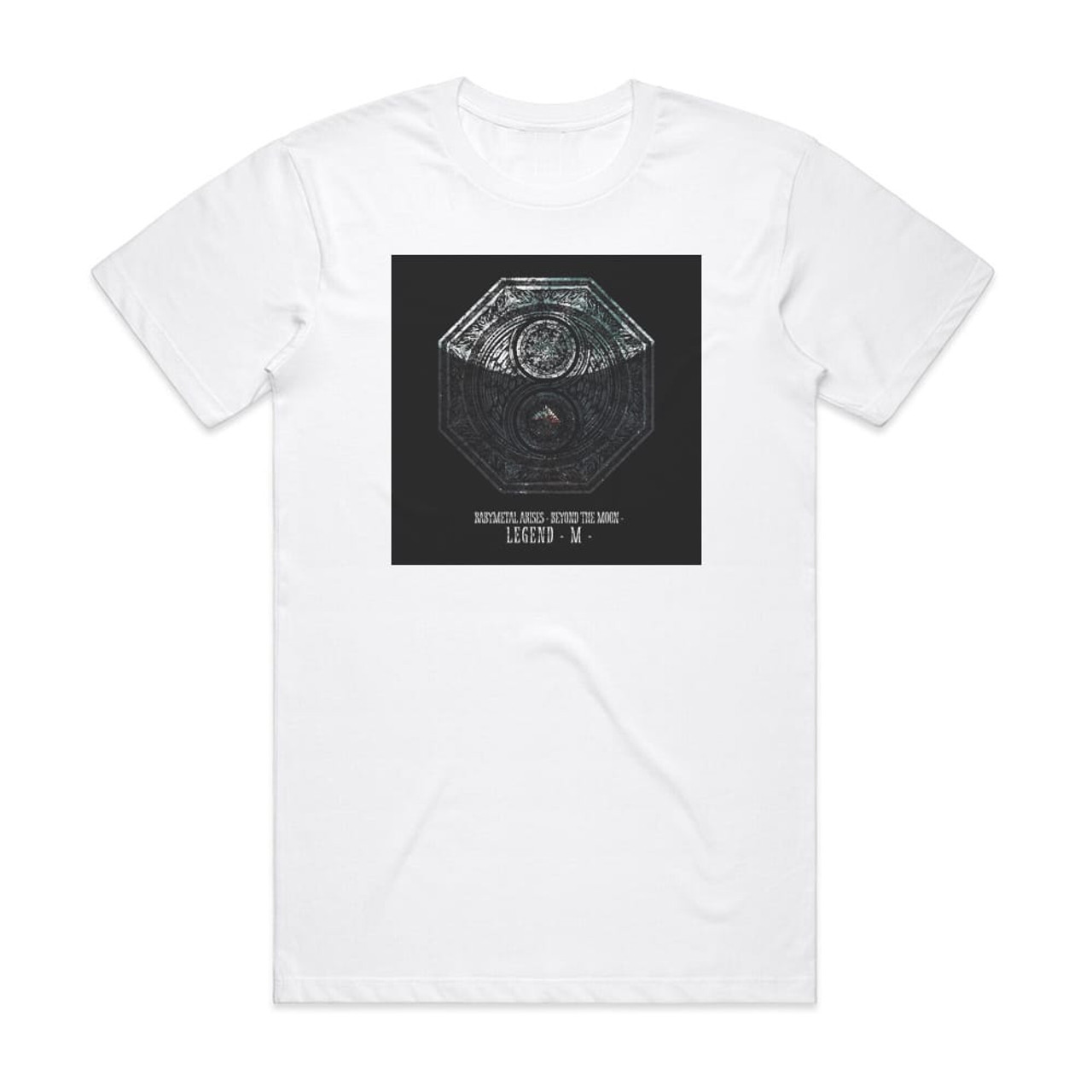 BABYMETAL Babymetal Arises Beyond The Moon Legend M Album Cover T-Shirt  White