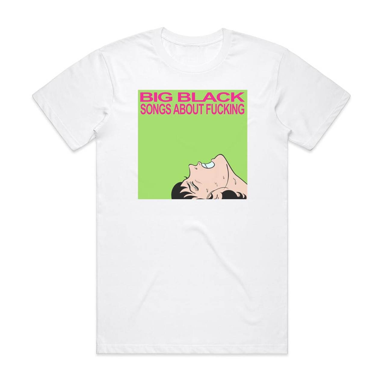 Big Black Songs About Fucking 3 Album Cover T-Shirt White