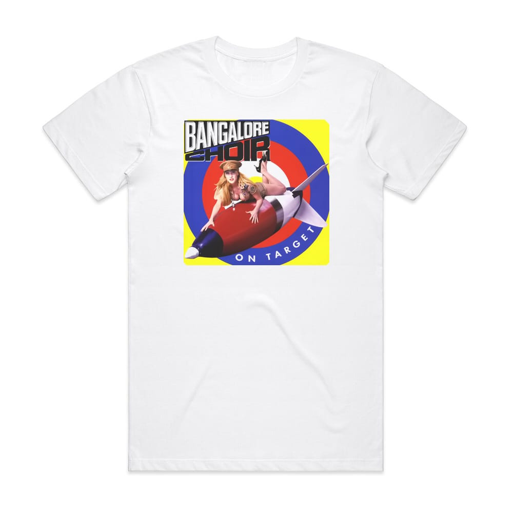 Bangalore Choir On Target Album Cover T-Shirt White